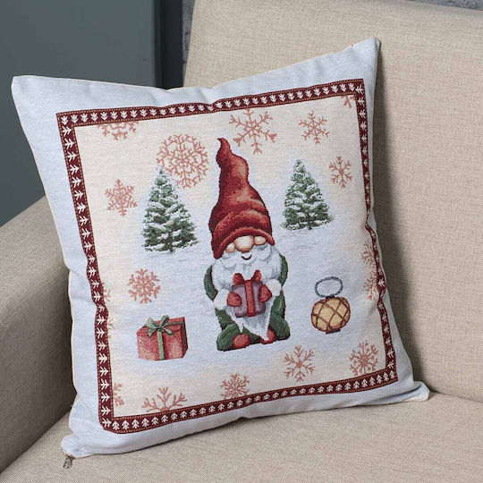 Cotone Christmas Tablecloth Square L140xW140cm.