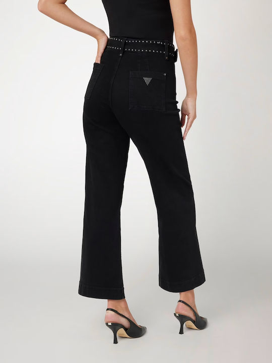 Guess Dakota Women's Jean Trousers Black