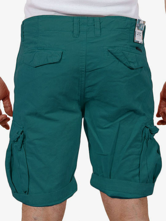 Funky Buddha Men's Shorts Cargo Pesto