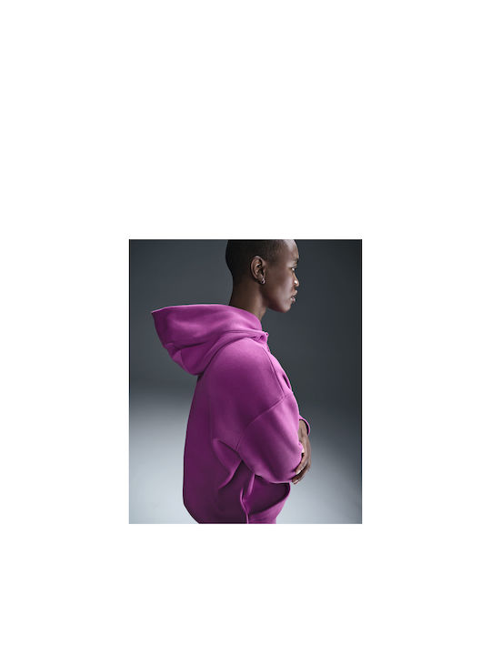 Nike Sportswear Phoenix Women's Hooded Fleece Sweatshirt Fuchsia