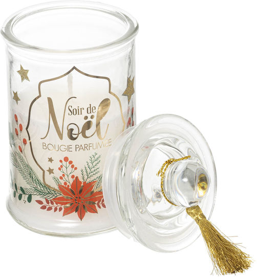 Atmosphera Weihnachtskerze Aus Glas As Tassel 6cm