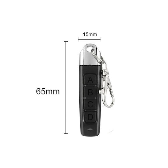 4-Channel Garage Door Remote Control with Stable Code 433MHz