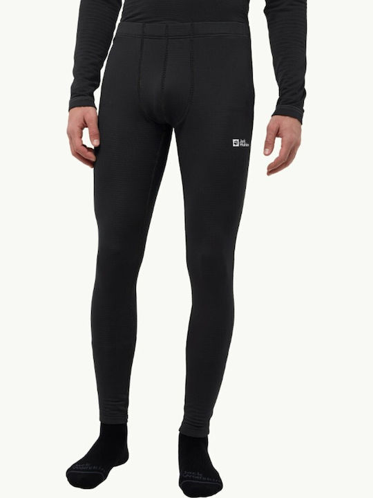 Jack Wolfskin Ισοθερμικό Παντελόνι Μαύρο