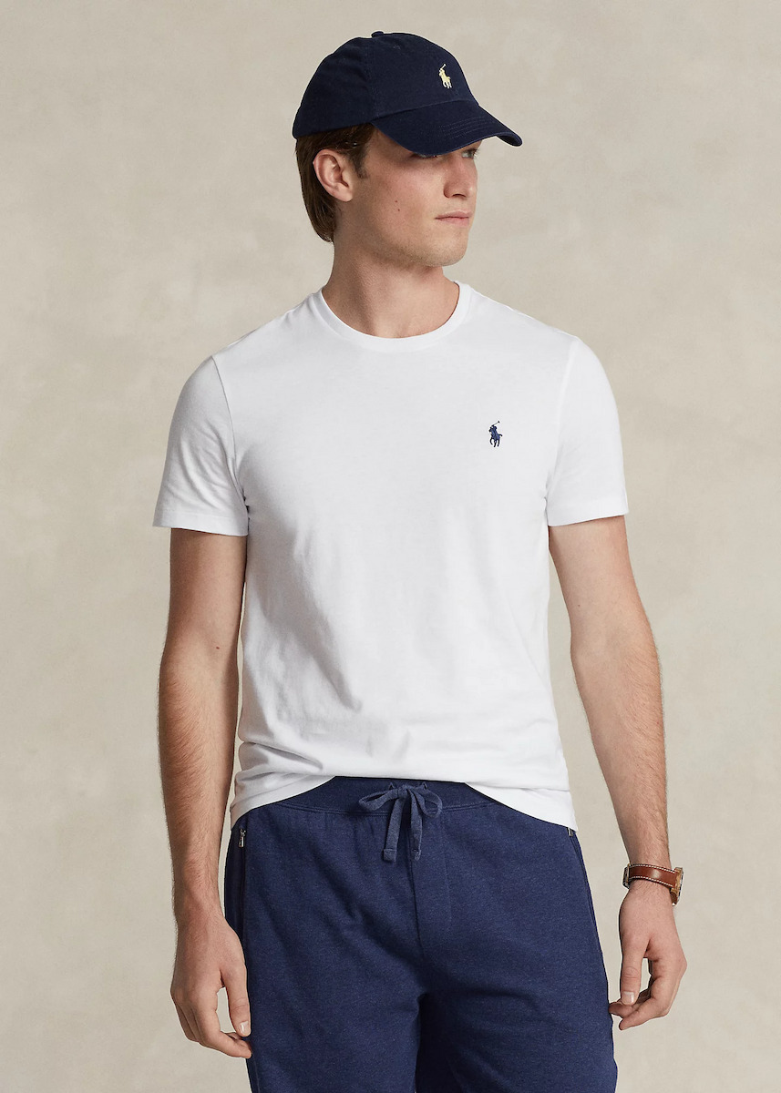 Tシャツ・カットソー RALPH LAUREN Men T Shirts 710680785 003 White Ralph Lauren T-shirt White 710680785003 | Skroutz.mt