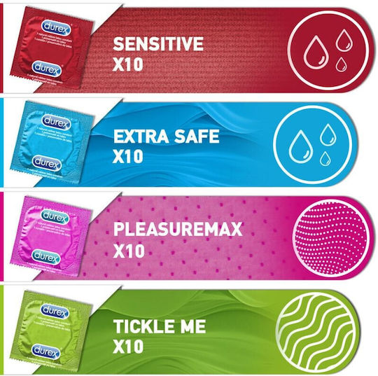 Durex Кондоми Surprise Me Premium Variety Pack 1бр