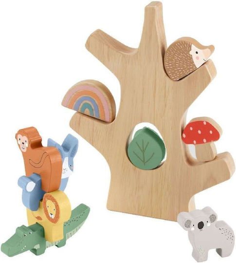 Fisher Price Stacking Toy Balance Tree made of Wood for 18++ Months