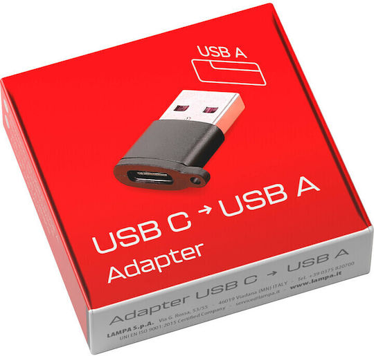 Lampa Μετατροπέας USB-C male σε USB-A female 1τμχ L3869.5