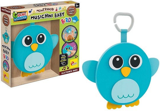 Real Fun Toys Baby Toy Musichini Bird made of Wood with Music and Light