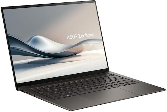 Asus Zenbook S 14 OLED UX5406SA-PZ240W 14" Touchscreen 120Hz (Основен Ултра 7-258V/32ГБ/1000ГБ SSD/Без ОС) Zumaia Gray (ES Клавиатура)