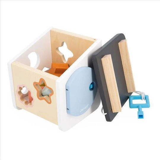Janod Shape Sorting Toy made of Wood for 18++ Months