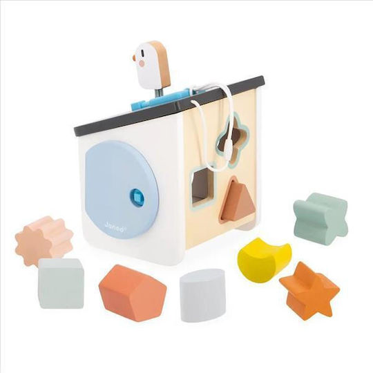 Janod Shape Sorting Toy made of Wood for 18++ Months