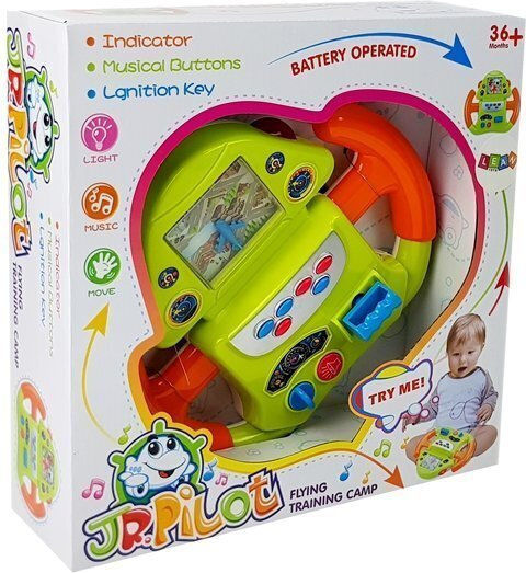 Lean Toys Τιμόνι με Μουσική, Φως και Ήχους