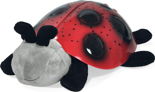 Cloud b Παιχνίδι Ύπνου Twilight Ladybug από Ύφασμα με Φως για Νεογέννητα