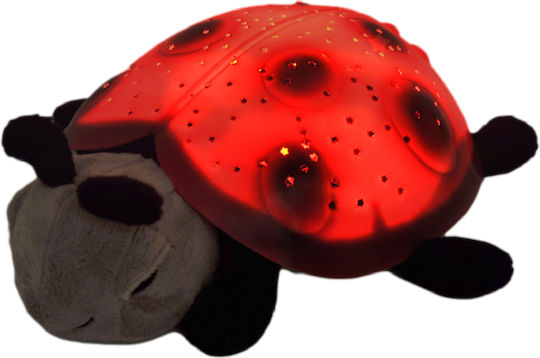 Cloud b Παιχνίδι Ύπνου Twilight Ladybug από Ύφασμα με Φως για Νεογέννητα