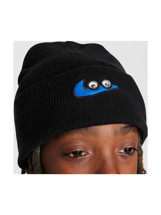 Peak Kids Beanie Knitted Black