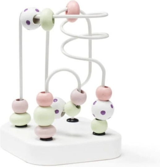Kids Concept Labirint Joc Pre-scriere Mini Edvin din Lemn pentru 12++ Luni