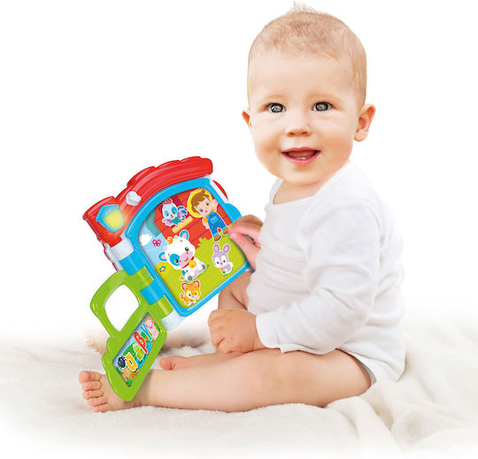 Baby Clementoni Βιβλίο Δραστηριοτήτων Εκπαιδευτικό με Μουσική, Φως και Ήχους για 10+ Μηνών