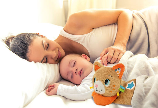 Baby Clementoni Animal Kitty, Relax & Calm made of Fabric with Music and Sounds for 0++ Months