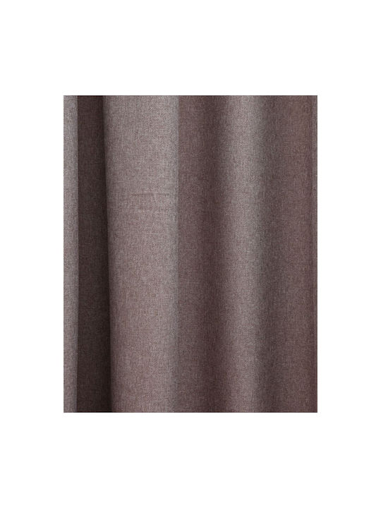 Pennie Curtain with Pencil Pleat Gray 150x280cm