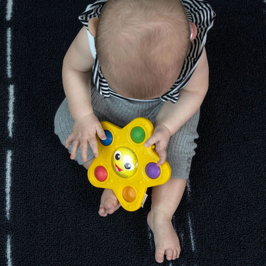 Baby Einstein Jucărie pentru Bebeluși Pop & Glow Starfish cu Muzică și Lumină pentru 0++ Luni
