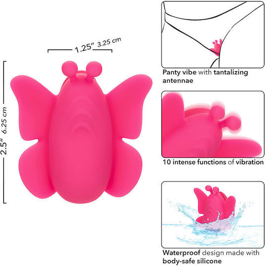 Calexotics Neon Vibes The Flutter Vibrator für Paare Rosa