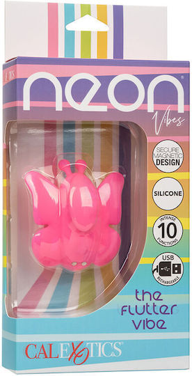 Calexotics Neon Vibes The Flutter Vibrator für Paare Rosa