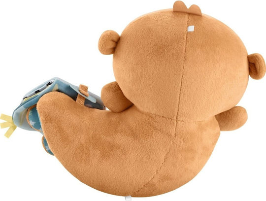 Fisher Price 2 in 1 Rockin Tummy Time Otter Animal Fabric For Newborns