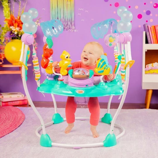 Bright Stars Бебешки Джъмпер The Little Mermaid Sea Of Activities със Светлина и Звуци за 6+ Месеца