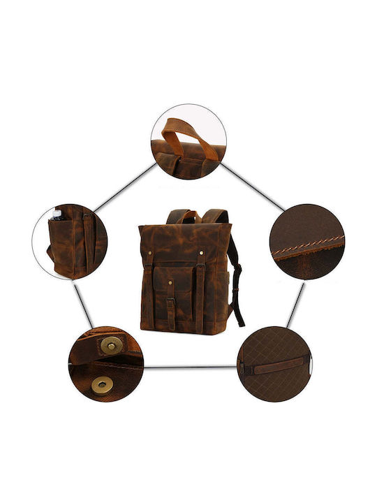 Jolar Backpack Waterproof Brown
