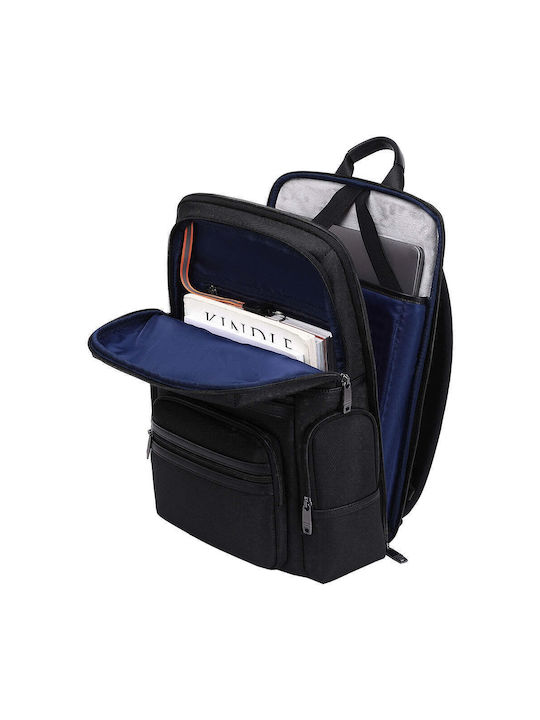 Jolar Rucsac Impermeabil Pentru Laptop 15.4 Cu Port USB În Culoare Neagră KB02314BK