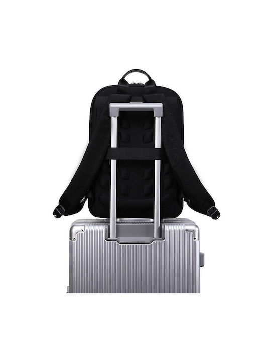 Jolar Rucsac Impermeabil Pentru Laptop 15.4 Cu Port USB În Culoare Neagră KB02314BK