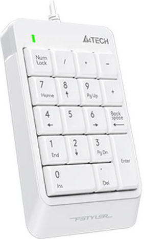 A4Tech FK13P Numeric Keypad White