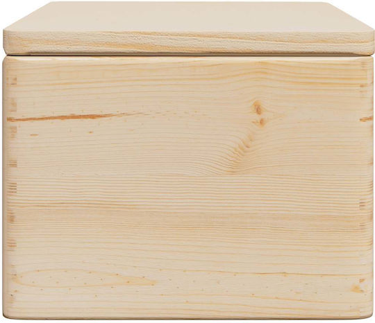 vidaXL Διακοσμητικό Μπαούλο Ξύλινο Καφέ 40x30x23εκ.