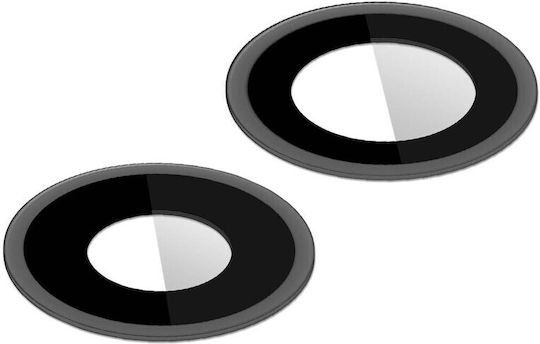 Clappio Lentilă Cameră Spate Iphone 12 12 Mini Negru