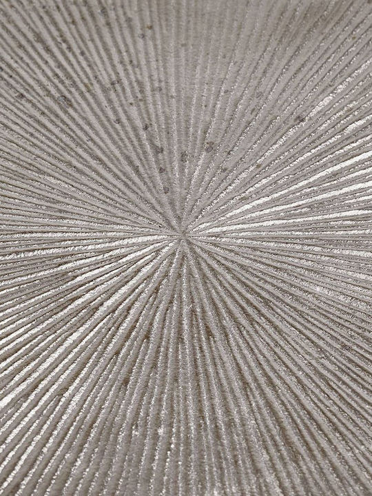 Dekorativer Tablett Disc D30cm Silber Aluminium Durchmesser 30 cm Höhe 0,5 cm
