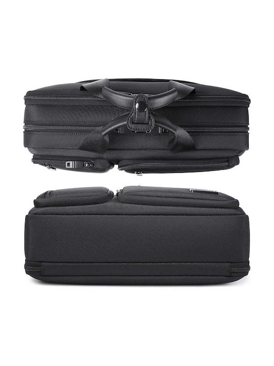 Jolar Rucsac Impermeabil Pentru Laptop 15.6 Cu Port USB În Culoare Neagră GP02366BK