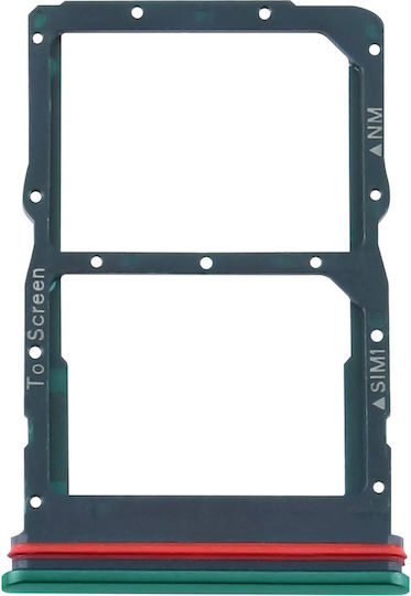 Tavă Cartelă Sim Clappio Huawei P40 Lite 5g Dual Nano Sim Verde