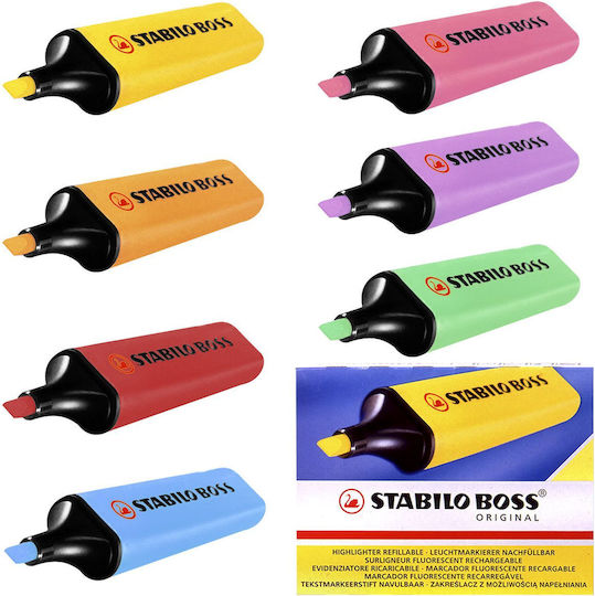 Stabilo Boss Original Highlighters 5mm 70/24 10pcs