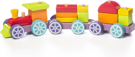 Cubika Vehicle Train made of Wood for 18++ Months
