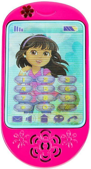 Fisher Price Παιχνίδι Τηλέφωνο Dora Smartphone με Ήχους για 24+ Μηνών