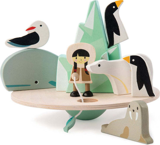 Tender Leaf Toys Stacking Toy Polar Circle made of Wood for 36++ Months