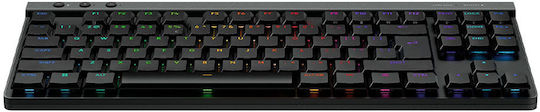 Logitech G G515 Gaming Tastatură Mecanică Tenkeyless cu GL Clicky comutatoare și iluminare RGB (Engleză US)