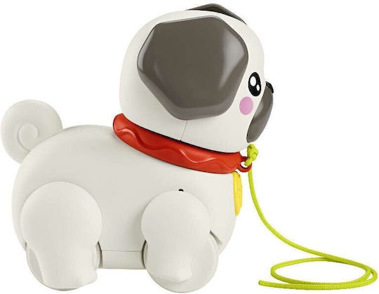 Fisher Price Συρόμενο Παιχνίδι Σκυλάκι Pug με Ήχους για 12+ Μηνών