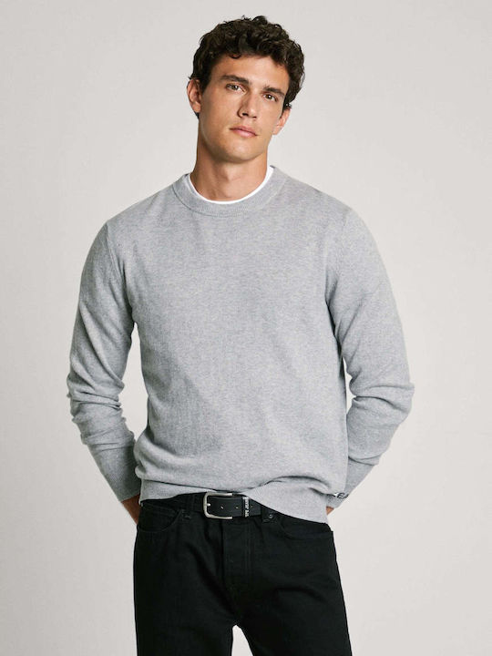 Grey Andre Long Sleeve Sweater Gray