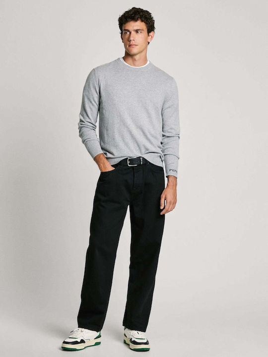 Grey Andre Long Sleeve Sweater Gray