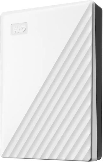 Western Digital My Passport USB 3.2 External 2.5" HDD 6TB White