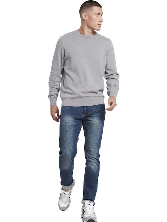 Long Sleeve Sweater Grey Melange