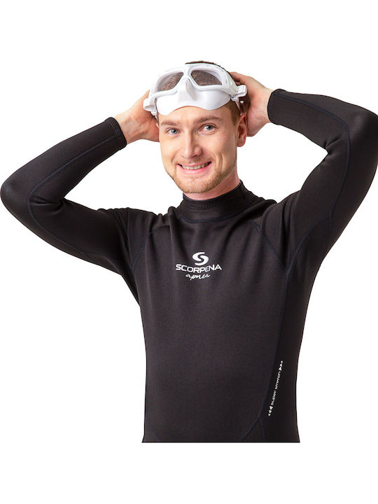 Apnea Apnea F3 Ganzkörperanzug für Tauchen mit Reißverschluss Hellblau 1.5mm