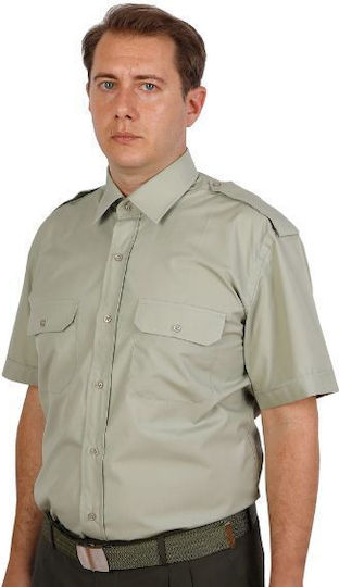 Men's Greek Army Summer Custom Military Shirt