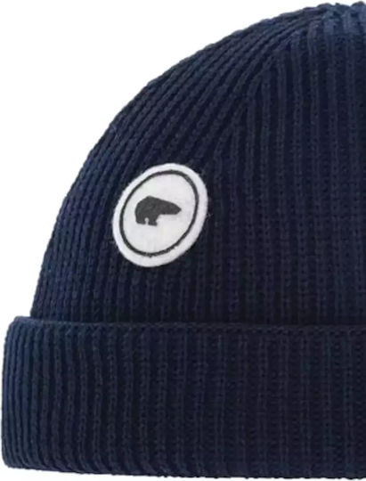 Beanie Ανδρικός Σκούφος Πλεκτός σε Μπλε χρώμα